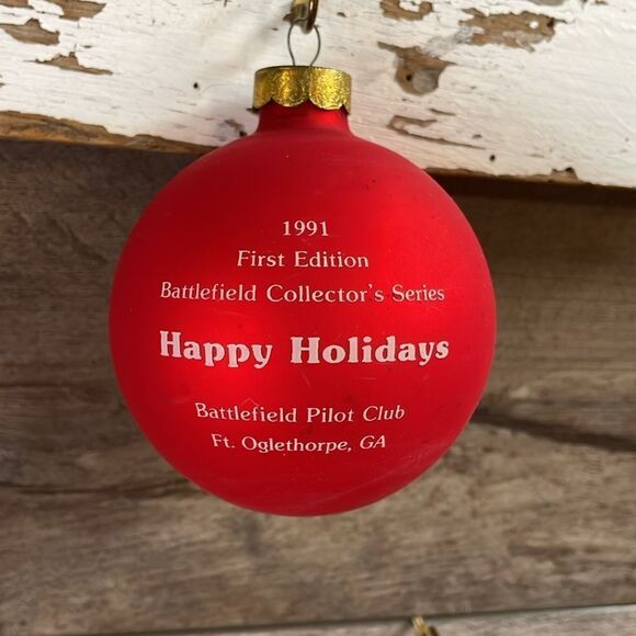 Signatures of Chritmas Ornament 1991 First Edition Battlefied Collectors Series - Picture 1 of 4